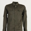 camicia verde cotone