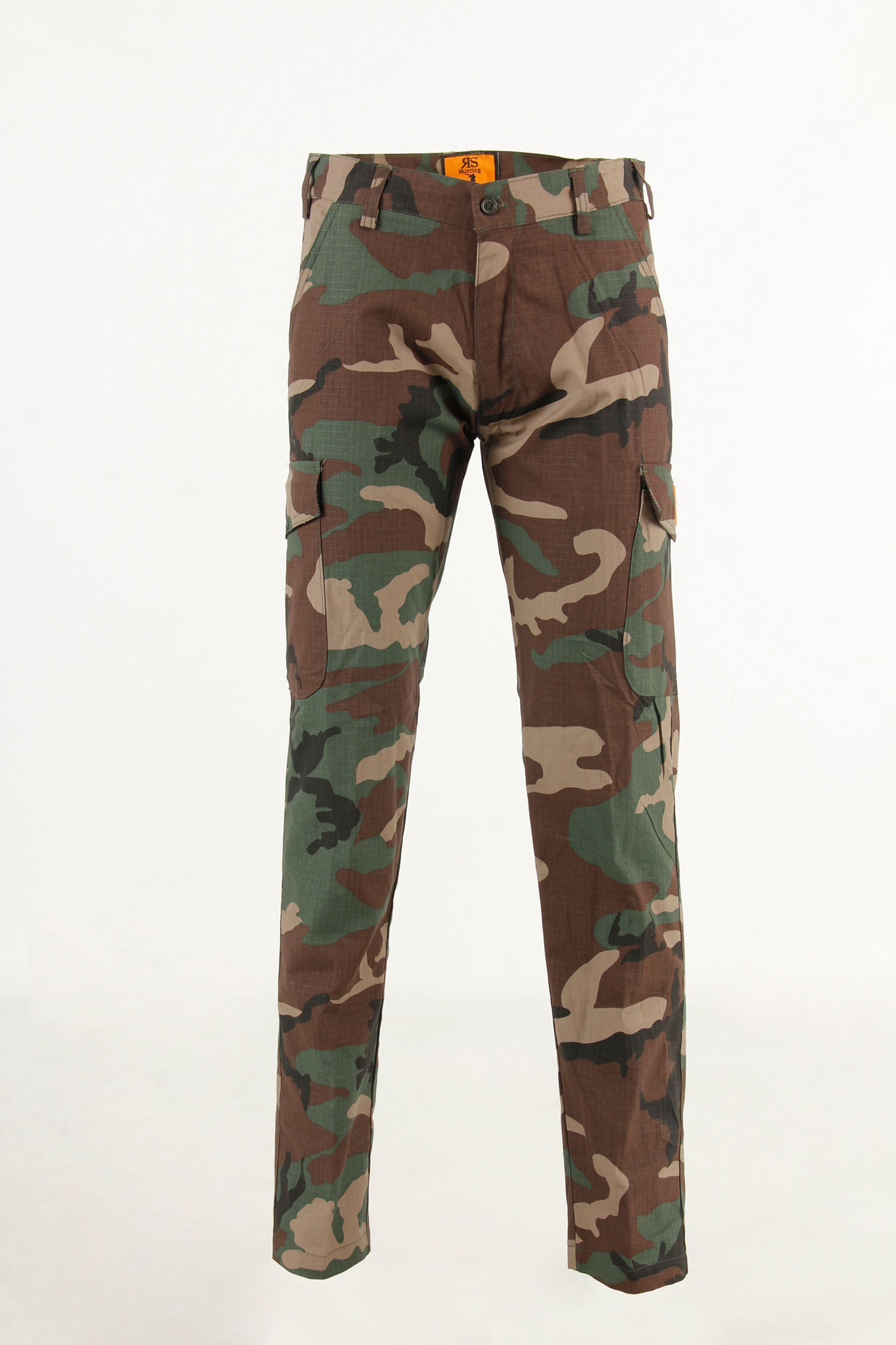 Pantalone da caccia pratico e leggero in cotone rip-stop RS Hunting T101