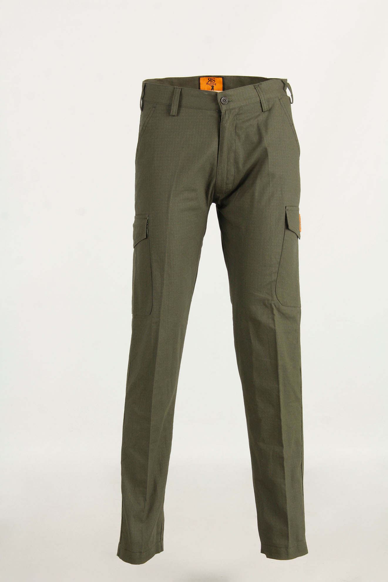 Pantalone da caccia pratico e leggero in cotone rip-stop RS Hunting T101