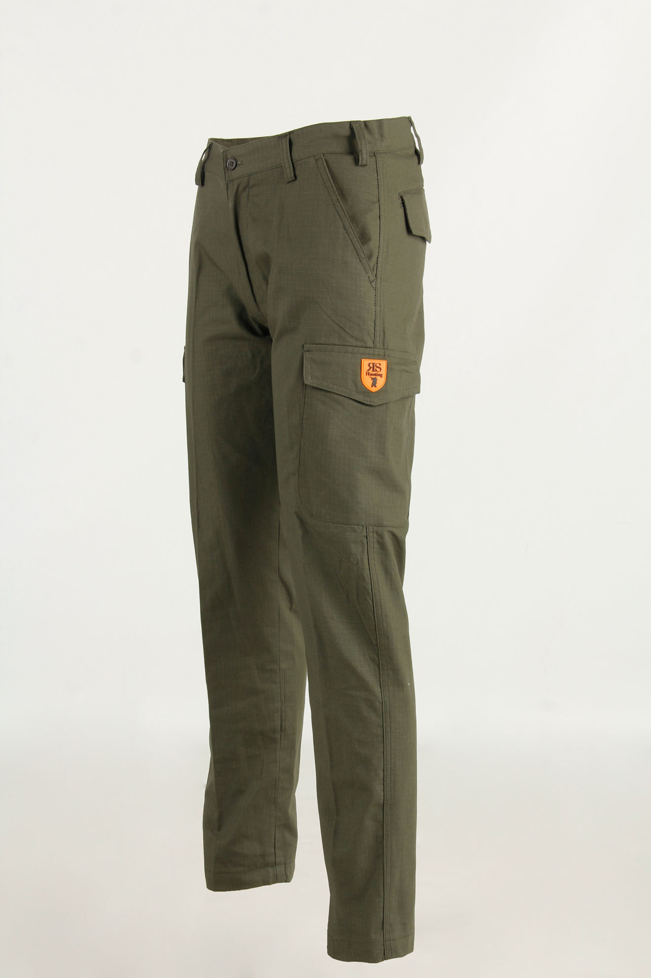 Pantalone da caccia pratico e leggero in cotone rip-stop RS Hunting T101