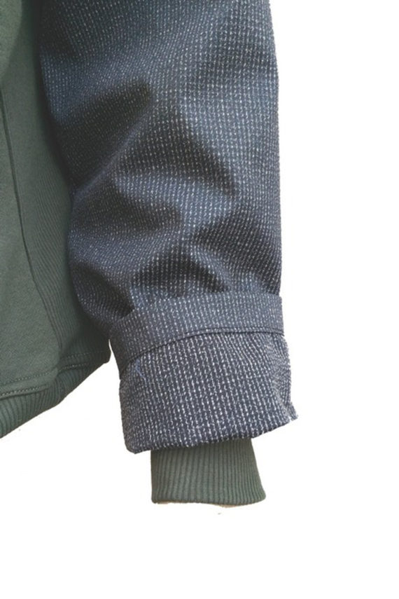 Maglia Supreme mezza zip con maniche in kevlar