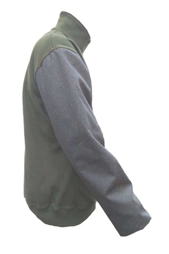 Maglia Supreme mezza zip con maniche in kevlar