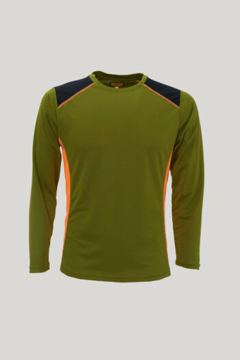 t-shirt manica lunga elasticizzata